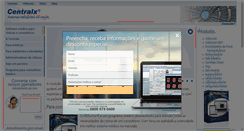 Desktop Screenshot of centralx.com.br